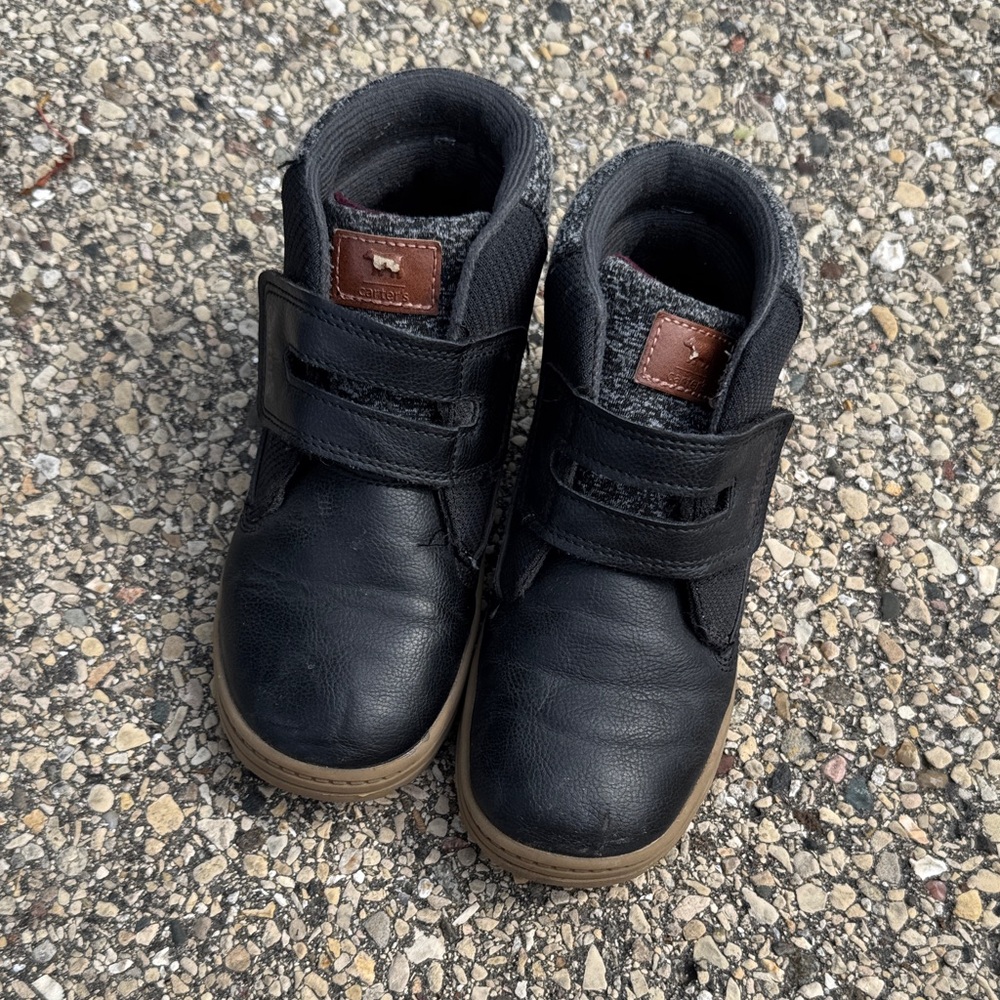 Carter's Black and Brown Kids Boots